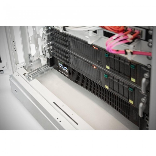 Digitus OnLine 3000VA/3000W LCD 8xC13 1xC19 RJ45 RS232 USB Rack/Tower (DN-170096)