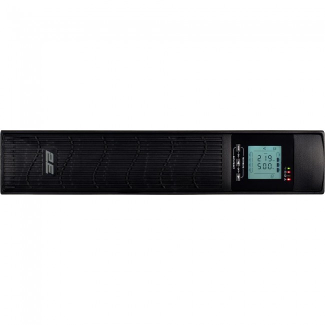 Источник бесперебойного питания 2E PS1000RT, 1000VA/800W, RT2U, LCD, USB, 3xC13 (2E-PS1000RT)