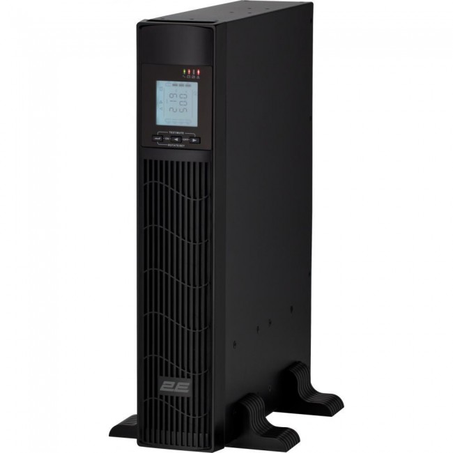 Источник бесперебойного питания 2E PS1000RT, 1000VA/800W, RT2U, LCD, USB, 3xC13 (2E-PS1000RT)
