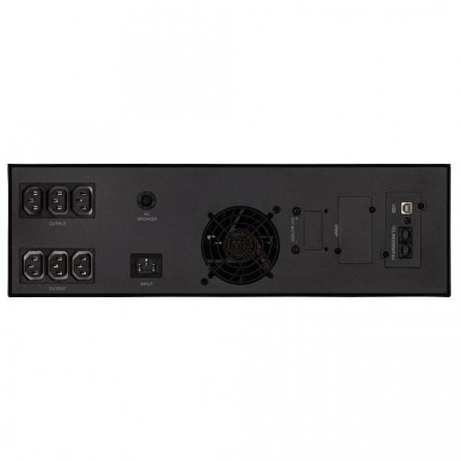 Источник бесперебойного питания 2E PS3000RT, 3000VA/2400W, RT3U, LCD, USB, 6xC13 (2E-PS3000RT)
