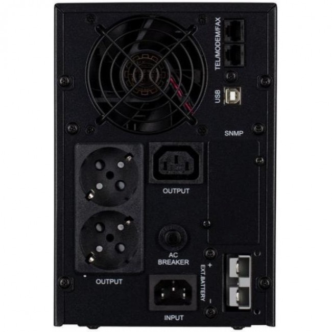 2E PS500L, 500VA/300W, на зовнішні АКБ 12В, 2xSchuko+1xC13 (2E-PS500L)