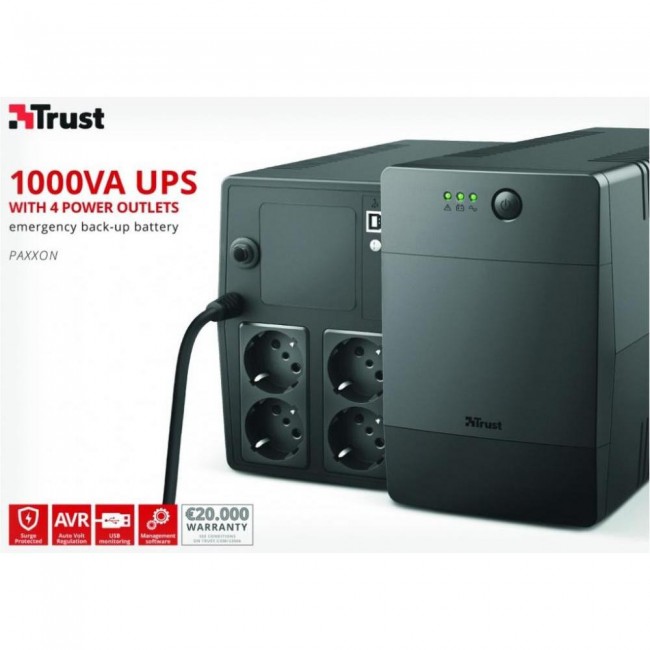 Trust Paxxon 1000VA (23504)