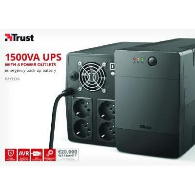 Trust Paxxon 1500VA (23505)