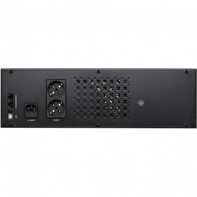 Источник бесперебойного питания 2E RE1200, 1200VA/720W, RM 3U, LCD, USB, 3xSchuko (2E-RE1200)