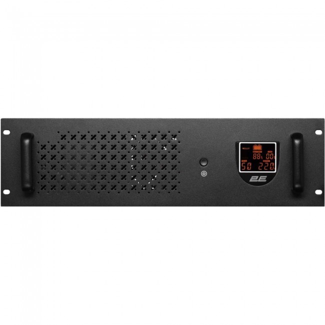 2E RE1500, 1500VA/900W, RM 3U, LCD, USB, 3xSchuko (2E-RE1500)