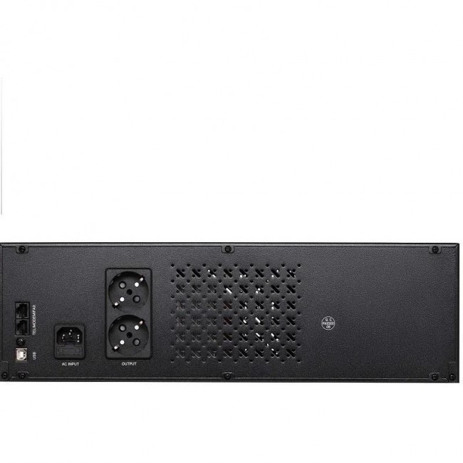 Источник бесперебойного питания 2E RE2000, 2000VA/1200W, RM 3U, LCD, USB, 3xSchuko (2E-RE2000)