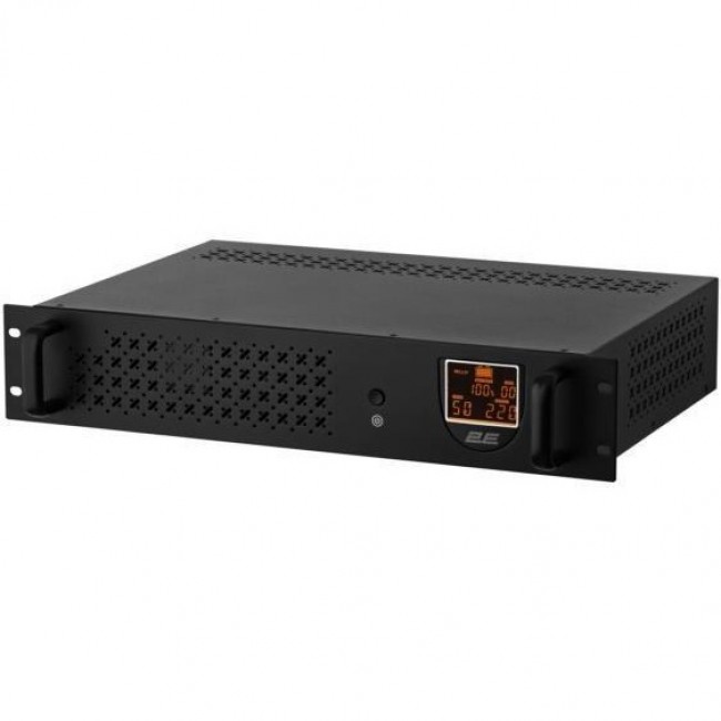 2E RE650, 650VA/360W, RM 2U, LCD, USB, 2xSchuko (2E-RE650)