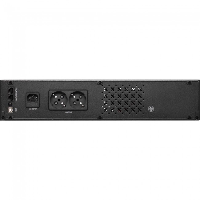 2E RE650, 650VA/360W, RM 2U, LCD, USB, 2xSchuko (2E-RE650)