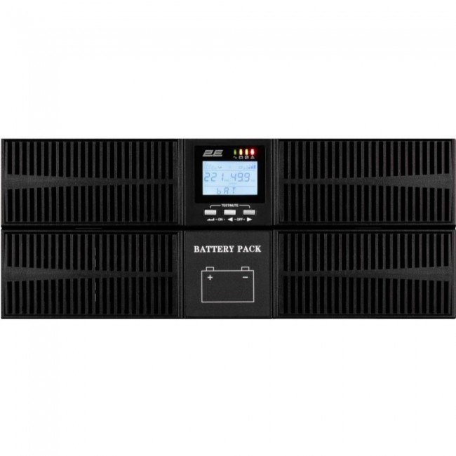 2E SD6000RT, 6kVA/6kW, RT4U, LCD, USB, Terminal in&out (2E-SD6000RT)