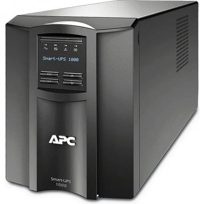 Источник бесперебойного питания APC Smart-UPS 1000VA 230V LCD IEC w/SmartConnect (SMT1000IC)