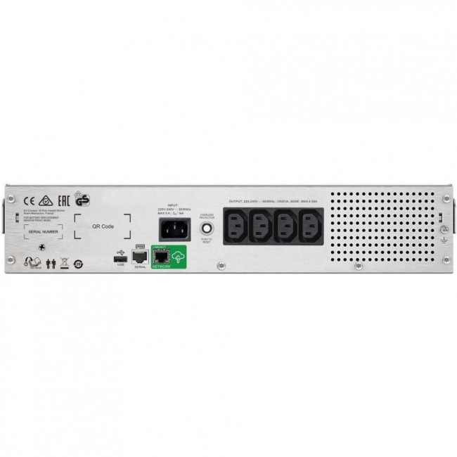 Источник бесперебойного питания APC Smart-UPS C Line Interactive 1000VA (SMC1000I-2UC)
