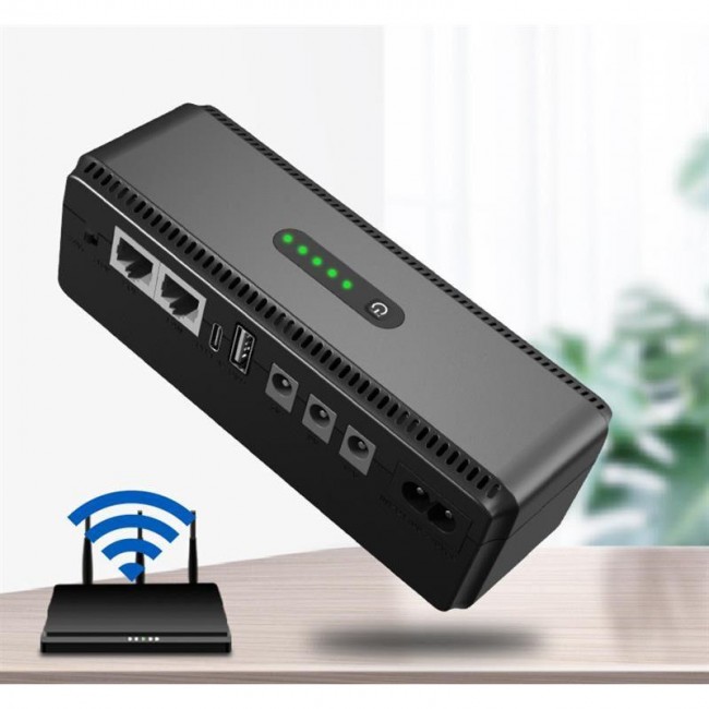 YEPO Smart DC-UPS 10400mAh DC-5V/9V/12V (UA-112485)