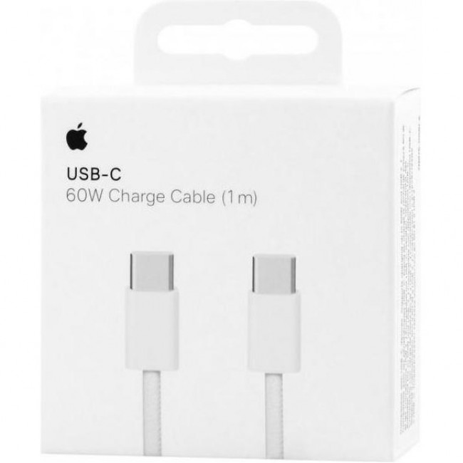 Кабель USB Type-C Apple USB-C Charge Cable 60W 1m White (MQKJ3)