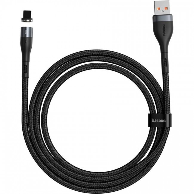 Baseus Zinc Magnetic Cable USB for Lightning Gray/Black 1m (CALXC-KG1)
