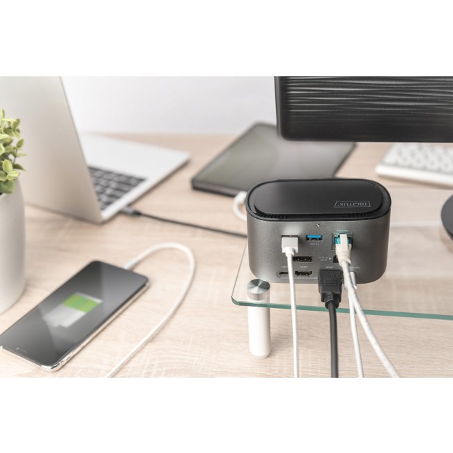 Digitus 11-Port USB-C Docking Station with SSD Enclosure (M.2) (DA-70889)