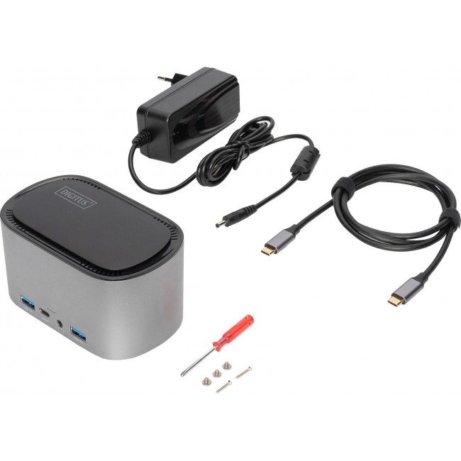 Digitus 11-Port USB-C Docking Station with SSD Enclosure (M.2) (DA-70889)