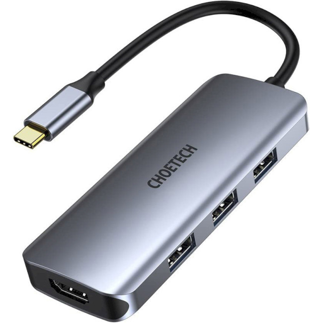 Choetech 7-in-1 Multiport USB Type-C Hub (HUB-M19)