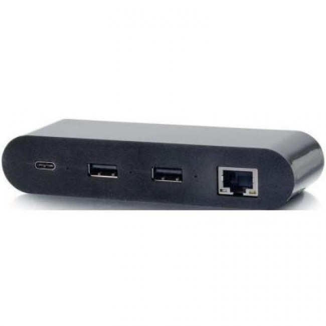 C2G USB-C Travel Dock with Hub and Power Delivery (CG82392)