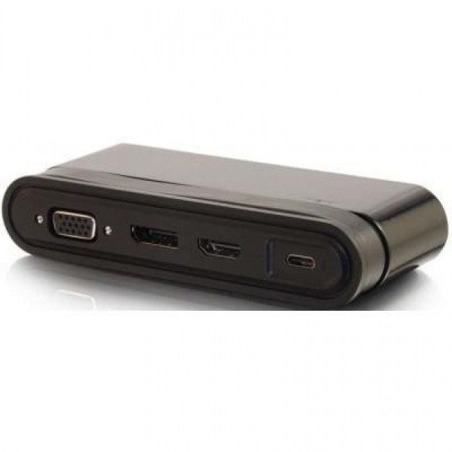 C2G USB-C Travel Dock with Hub and Power Delivery (CG82392)
