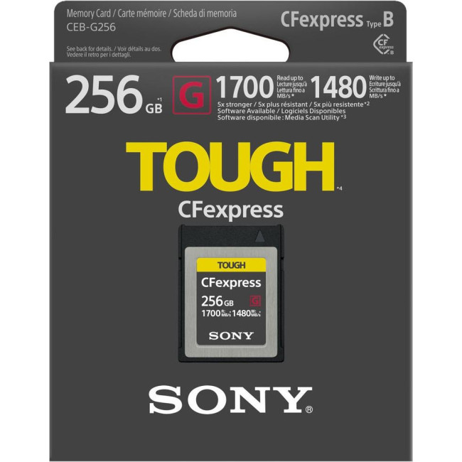 Карточка памяти Sony 128 GB CFexpress Type B CEBG128SYM