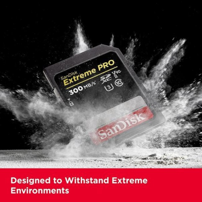 SanDisk 128 GB SDXC Extreme Pro UHS-II U3 V90 Class 10 (SDSDXDM-128G-GN4IN)