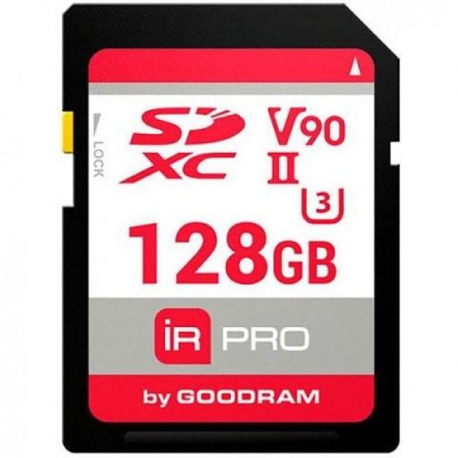 GOODRAM 128 GB SDXC UHS-II U3 IRDM PRO IRP-S9B0-1280R11