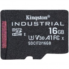 Kingston 16 GB microSDHC UHS-I (U3) V30 A1 Industrial (SDCIT2/16GBSP)