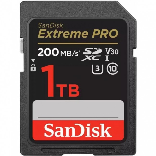 SanDisk 1 TB SDXC UHS-I U3 V30 Extreme PRO (SDSDXXD-1T00-GN4IN)
