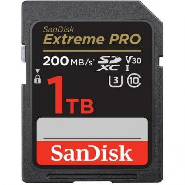 SanDisk 1 TB SDXC UHS-I U3 V30 Extreme PRO (SDSDXXD-1T00-GN4IN)