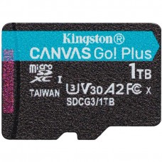 Kingston 1 TB microSDXC Canvas Go! Plus UHS-I U3 V30 A2 Class 10 (SDCG3/1TBSP)