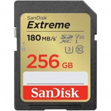 SDXC SanDisk 256 GB SDXC UHS-I U3 V30 Extreme (SDSDXVV-256G-GNCIN)
