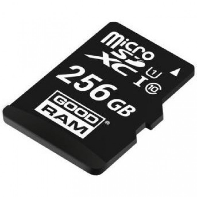 GOODRAM 256 GB microSDXC class 10 UHS-I + SD Adapter M1AA-2560R12
