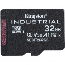 Kingston 32 GB microSDHC UHS-I (U3) V30 A1 Industrial (SDCIT2/32GBSP)