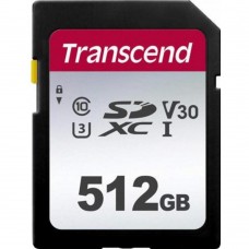 Transcend 512 GB SDXC UHS-I U3 300S TS512GSDC300S