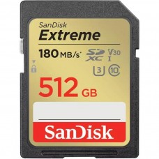 SDXC SanDisk 512 GB SDXC UHS-I U3 V30 Extreme (SDSDXVV-512G-GNCIN)