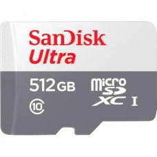 microSDXC SanDisk 512 GB microSDXC UHS-I U1 V30 A2 Ultra (SDSQUNR-512G-GN3MN)