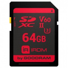 GOODRAM 64 GB SDXC UHS-II U3 IRDM IR-S6B0-0640R11