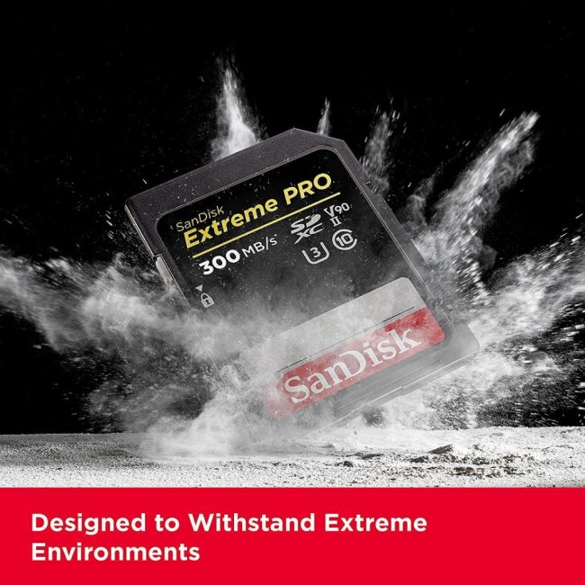 SDXC SanDisk 64 GB SDXC UHS-II U3 V90 Extreme Pro SDSDXDK-064G-GN4IN