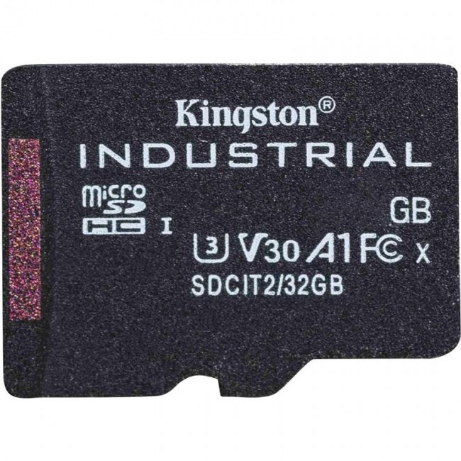 Kingston 64 GB microSDXC UHS-I (U3) V30 A1 Industrial (SDCIT2/64GBSP)