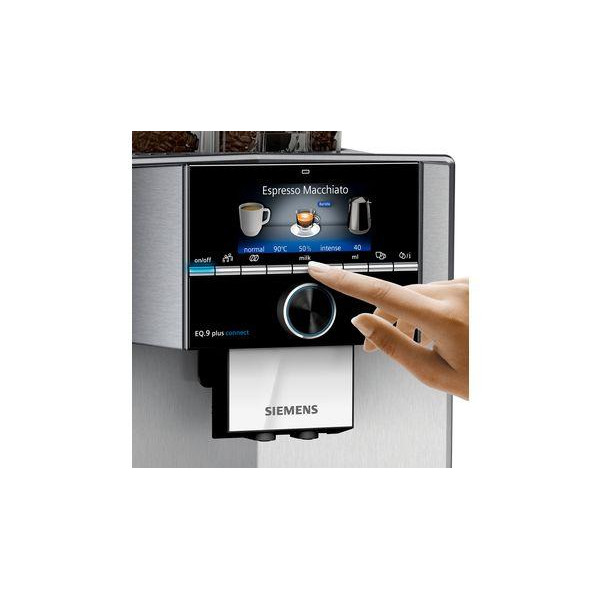 Кофемашина автоматическая Siemens EQ.9 Plus Connect S700 TI9573X1RW