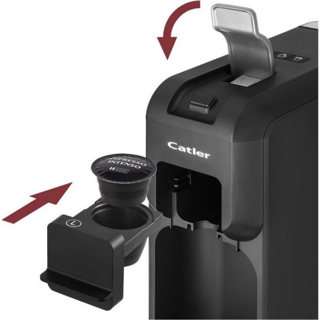 Кофеварка Catler ES 703 Porto Black (ES703PORTOB)