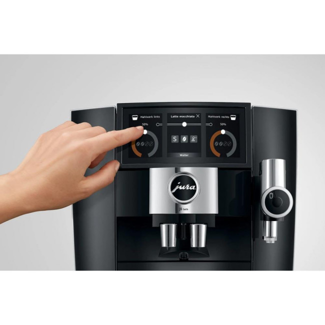 Кавоварка Jura J8 twin Diamond Black (EA) 15561