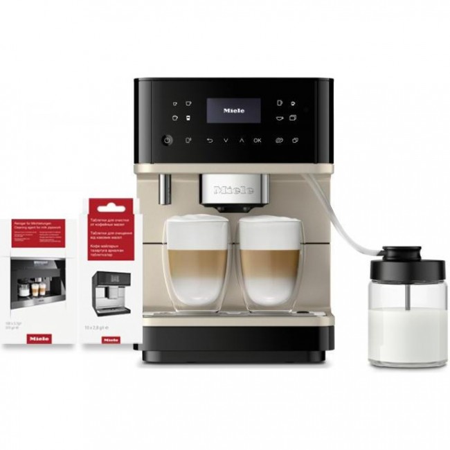 Miele MilkPerfection CM 6360 Obsidian Black CleanSteelMetallic