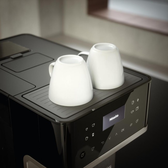 Miele MilkPerfection CM 6360 Obsidian Black CleanSteelMetallic