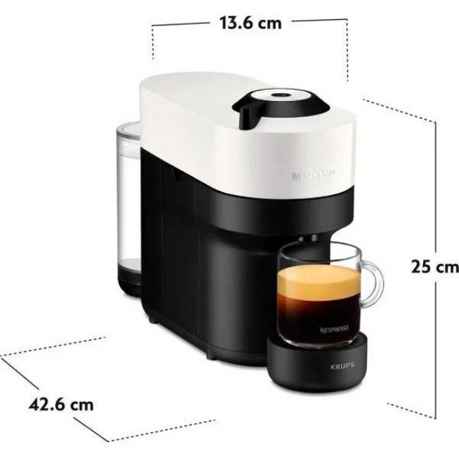 Krups Nespresso Vertuo Pop Coconut White XN9201