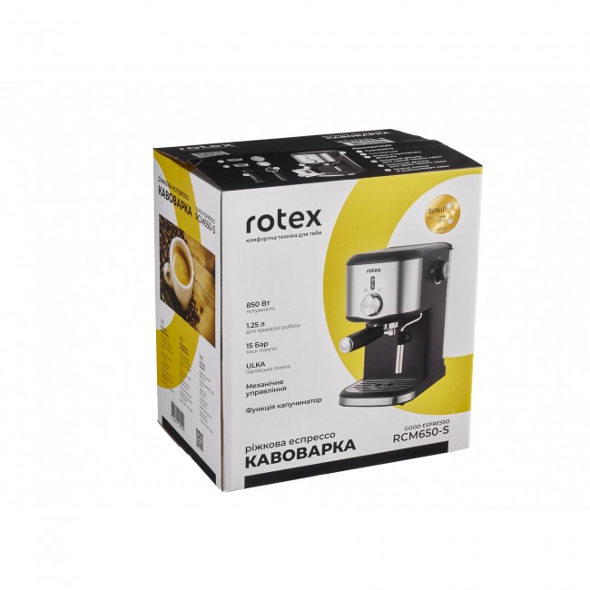 Rotex RCM650-S Good Espresso