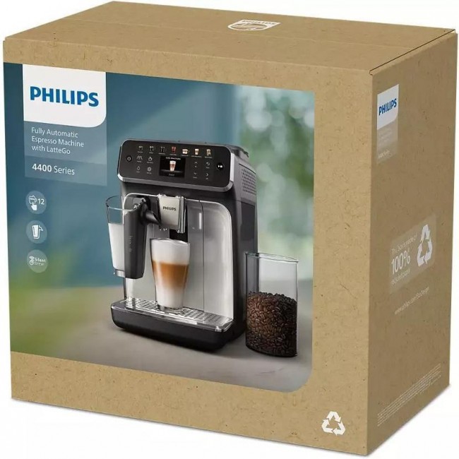 Кавоварка Philips Series 4400 LatteGo EP4443/70