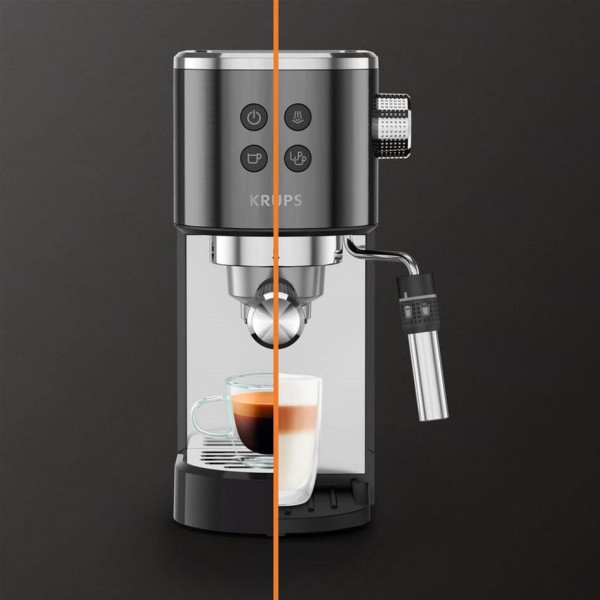 Рожковая кофеварка эспрессо Krups Virtuoso+ Pump XP444G10