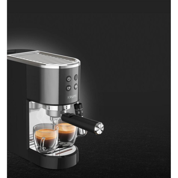 Рожковая кофеварка эспрессо Krups Virtuoso+ Pump XP444G10