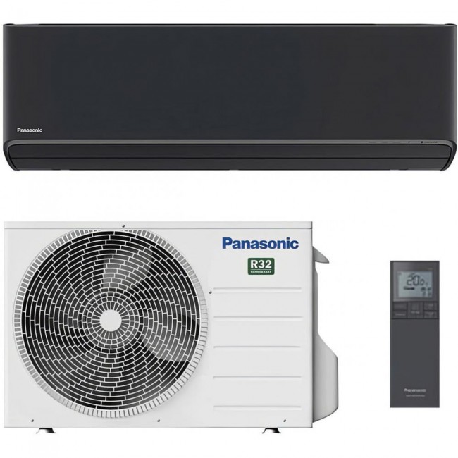 Panasonic Etherea Black CS-XZ25ZKEW-H/CU-Z25ZKE